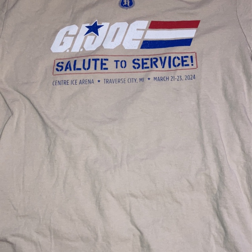 G.I. Joe Salute to Service Tan Shirt